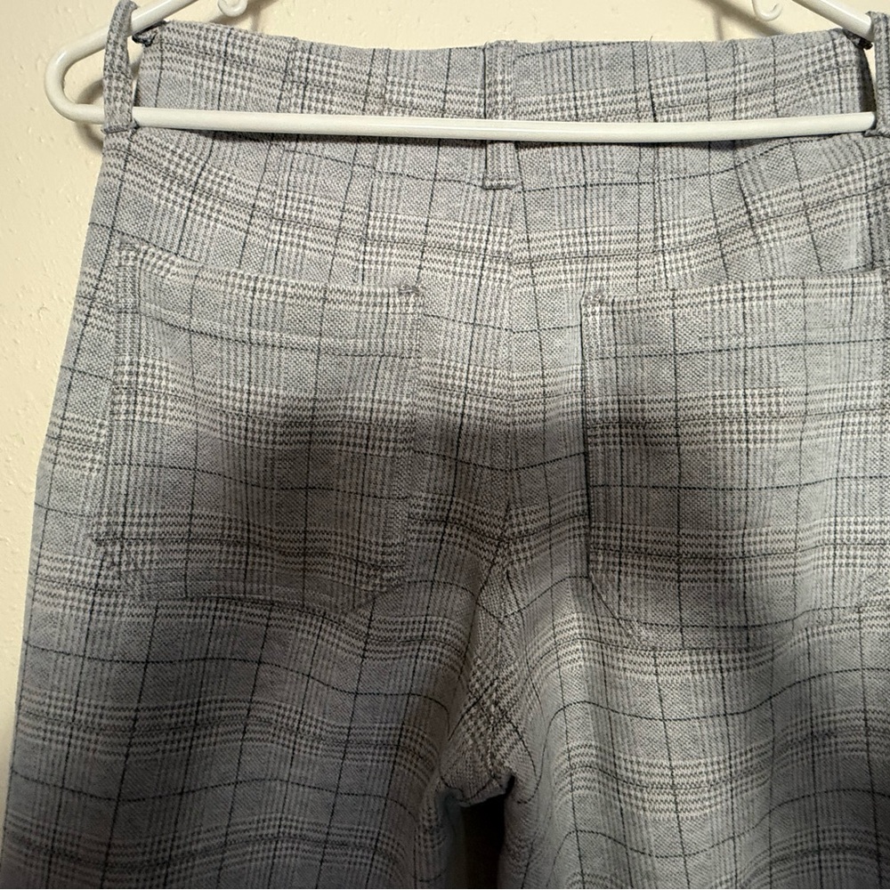 Maeve Light Gray Textured Pants